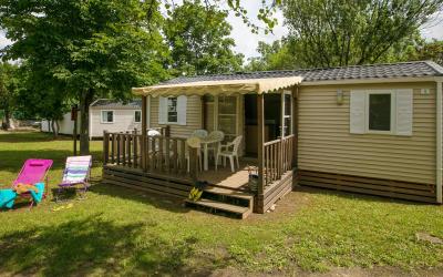 Mobil home spacieux et moderne